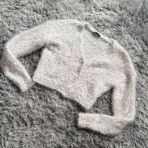 Zara Cream Women's Cardigan